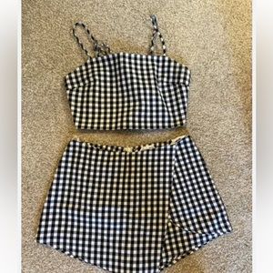 Gingham set by LA Candy